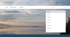Desktop Screenshot of fotokone.fi